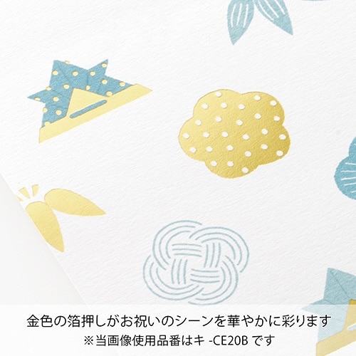 こどものお祝 青×5