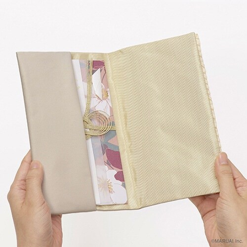 金封ふくさ frill ベージュ×2