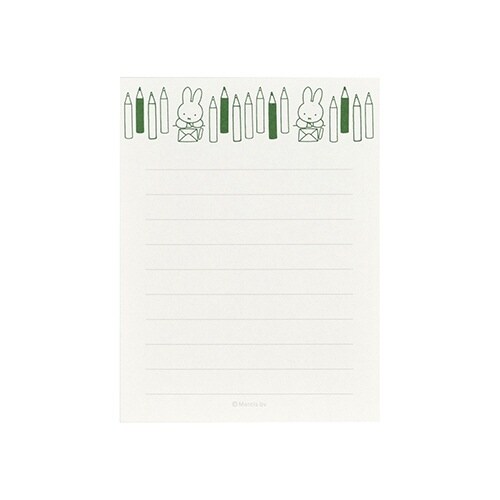 ミッフィーミニメッセージ えんぴつ×5