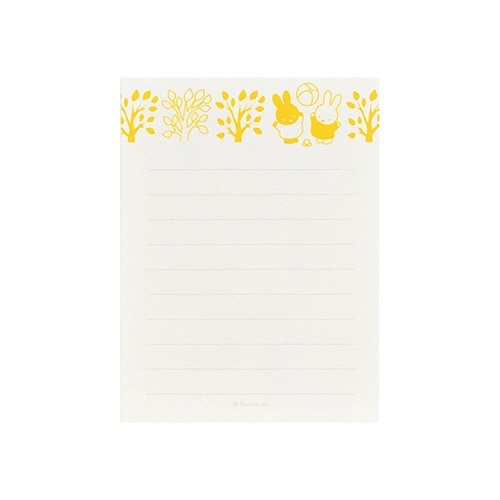 ミッフィーミニメッセージ こうえん×5