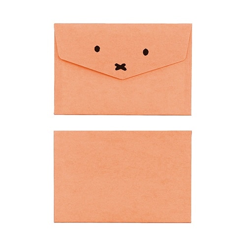 ミッフィーミニメッセージ あか×5