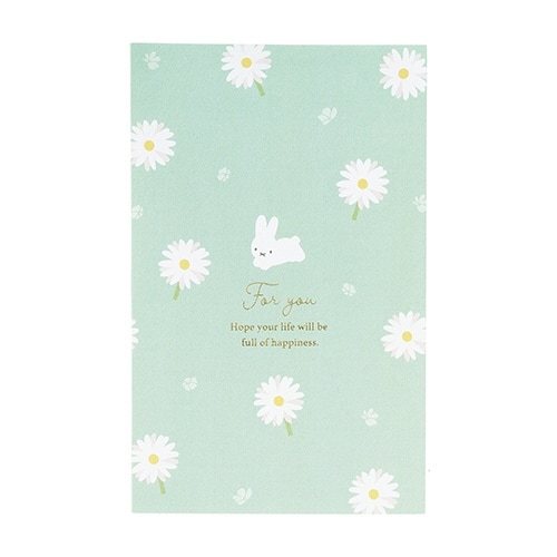 ブルーナ カード うさぎ×5