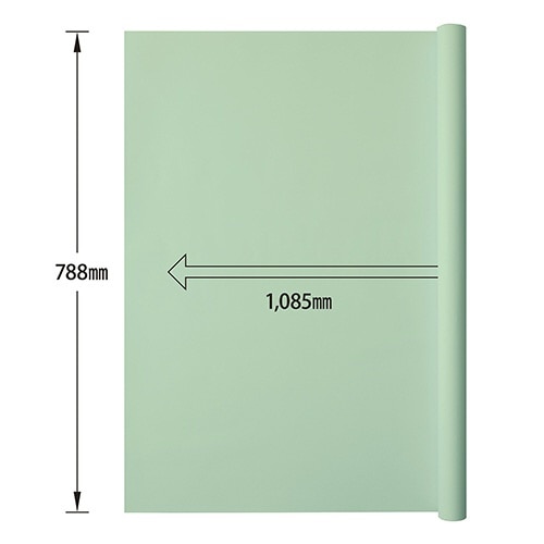 巻色上質紙 3枚巻 若草×6