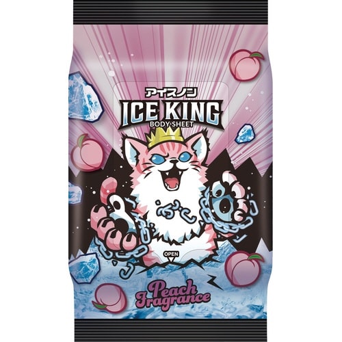 アイスノンICEKINGボディシートピーチ30枚