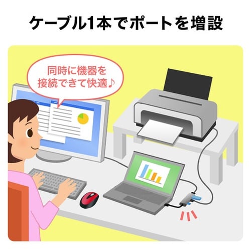 HDMIポート付 ドッキングハブ