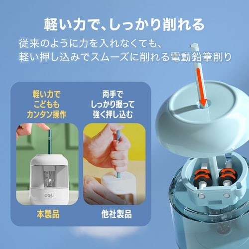 DLI−SES68670BK/電動鉛筆削り