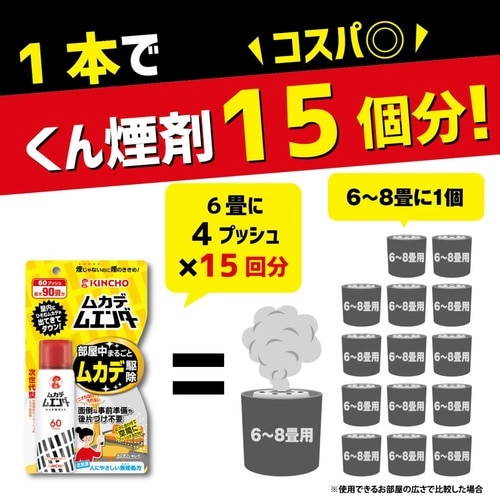 ムカデムエンダー60プッシュ 2本パック