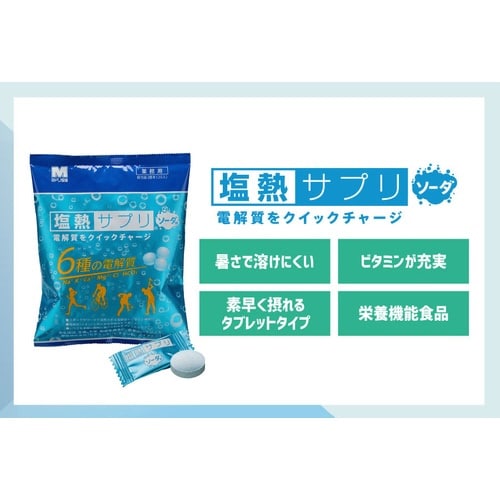 塩熱サプリ業務用 ソーダ味 個包装 約120粒×3