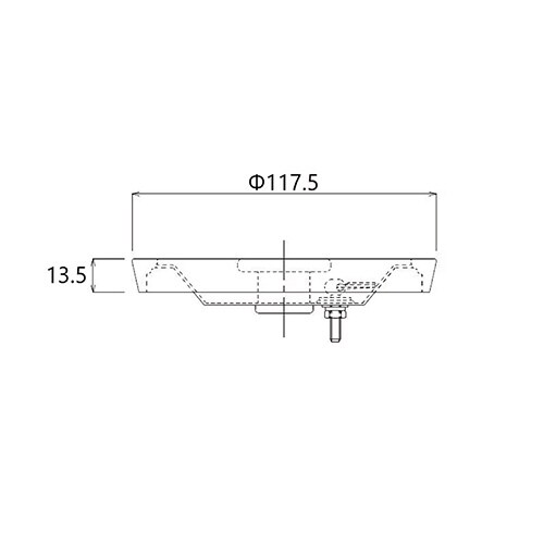 フタ ヒートン・Wリング(φ15)付