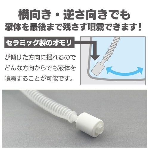 スプレーボトル 振り子式 500cc ブルー 6個