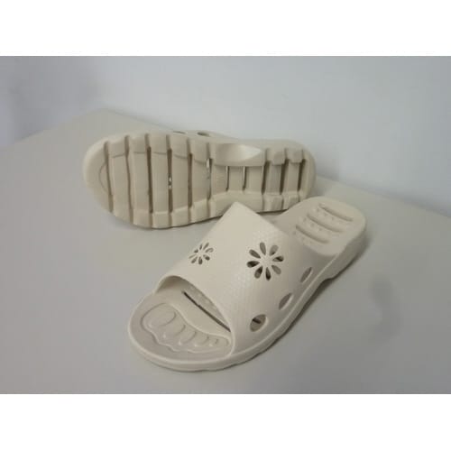 EVA製軽量サンダル ランドリエ ベージュM 5足