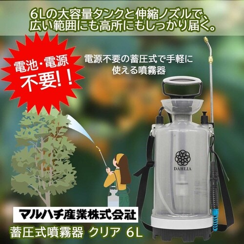 蓄圧式噴霧器 クリア