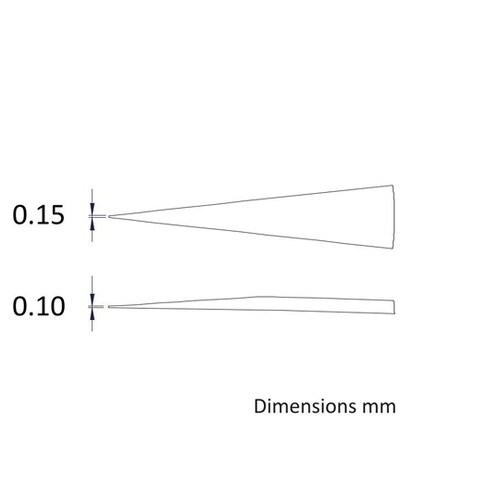 先端幅0.15mm 全長120mm ステ