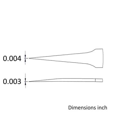 先端幅0.11mm 全長110mm ステ