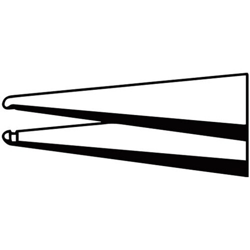 先端幅0.8mm 全長120mm ステン