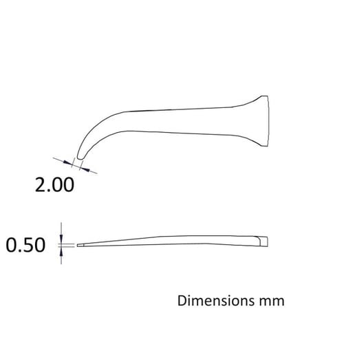 先端幅2.00mm 全長130mm チッ