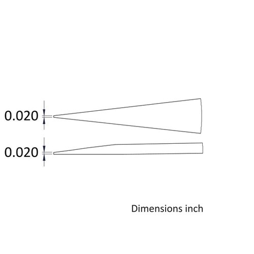 先端幅0.50mm 全長120mm エポ