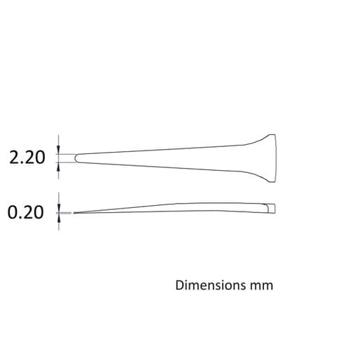 先端幅2.20mm 全長125mm エポ
