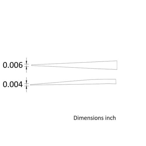 先端幅0.14mm 全長140mm ステ