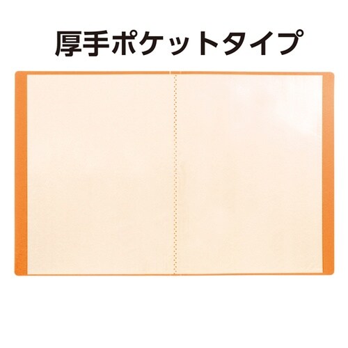 クリアブックB 厚 A4 20ポケット