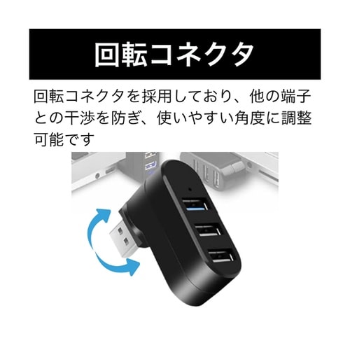 USBハブ 直挿しタイプ Type−A