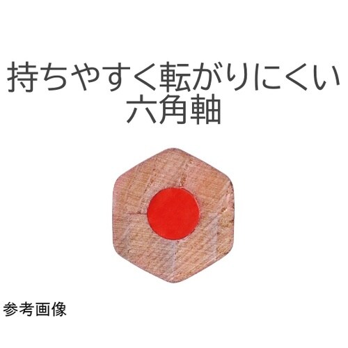 色鉛筆(ソフトタッチ芯) 六角軸 単色