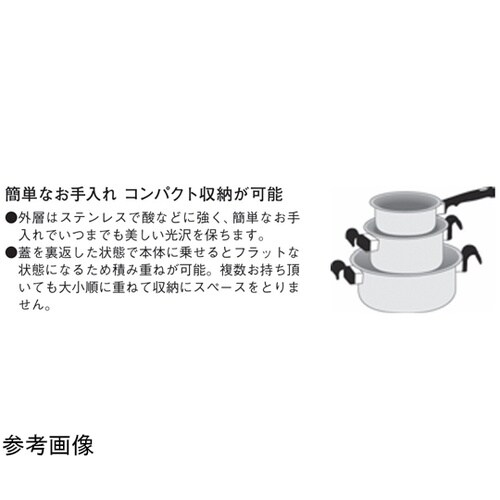 サバティーニ 片手鍋 19cm