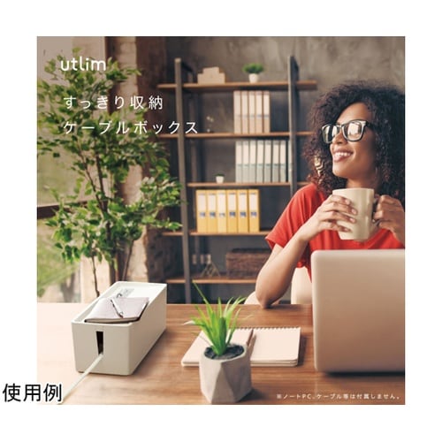 すっきり収納 ケーブルボックス ユートリ