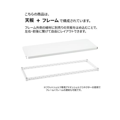 ベーシックシリーズ フラットシェルフ W