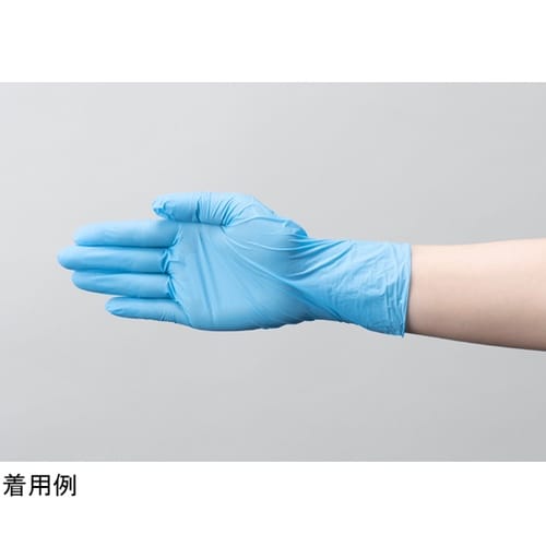 ニトリルグローブソフト ブルー パウダー