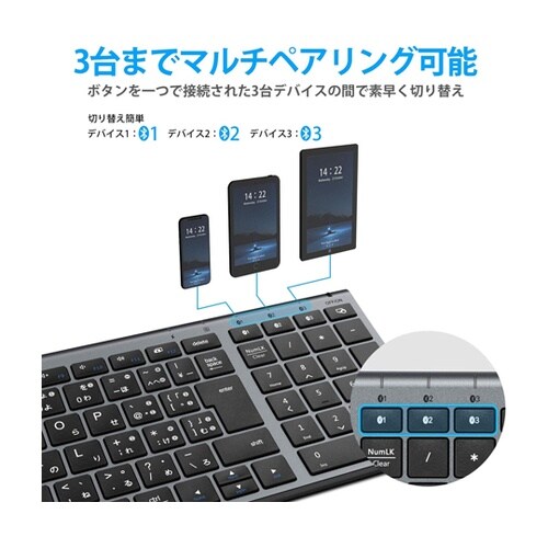 iClever Bluetoothキーボ