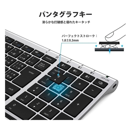 iClever Bluetoothキーボ