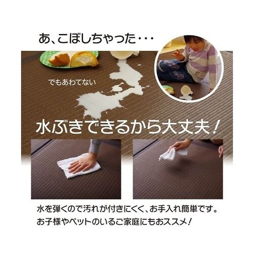 スカッシュ カーペット 置き畳 グリーン