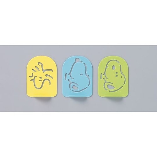 ふりかけプレート スヌーピー 3枚入り