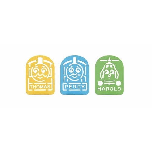 ふりかけプレート 3枚入り きかんしゃト