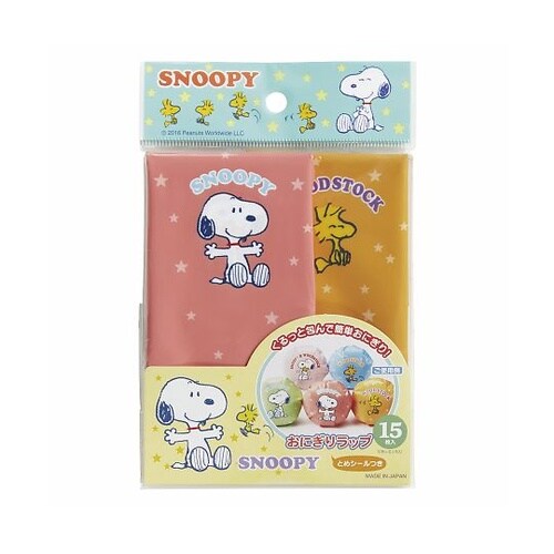 おにぎりラップ スヌーピー 15枚入り
