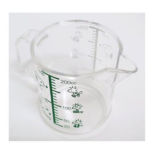 計量カップ 200ml スヌーピー メジ
