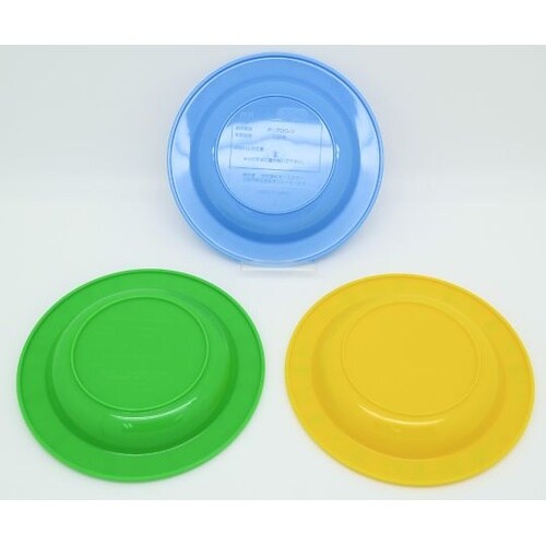 皿 アウトドア プラスチック 小皿 3枚