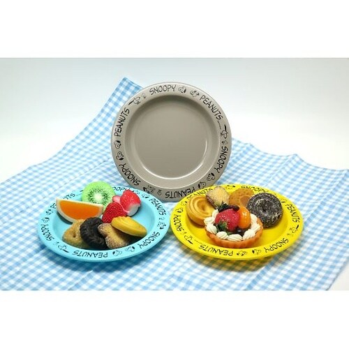 プレート 18cm 3枚入り スヌーピー