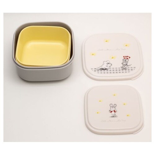 シール容器 2個入り ねずみくんのチョッ