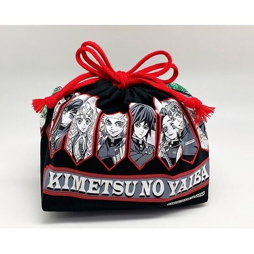 弁当袋 鬼滅の刃 巾着袋 子供 ランチバ