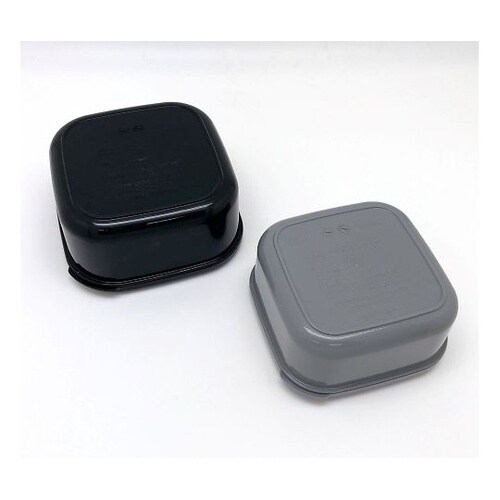 シール容器 2個入り スヌーピーブラック