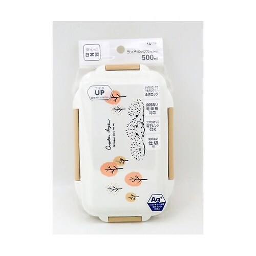お弁当箱 1段 500ml 抗菌 hed