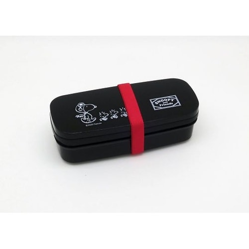 お弁当箱 2段 スヌーピーBlack 6