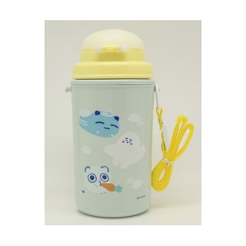 水筒 450ml ストロー付き水筒 保冷