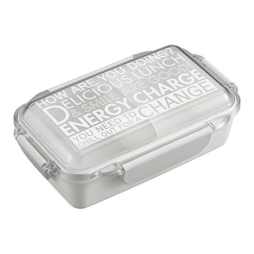 弁当箱 1段 500ml ホワイト エナ