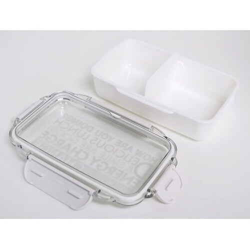 弁当箱 1段 500ml ホワイト エナ