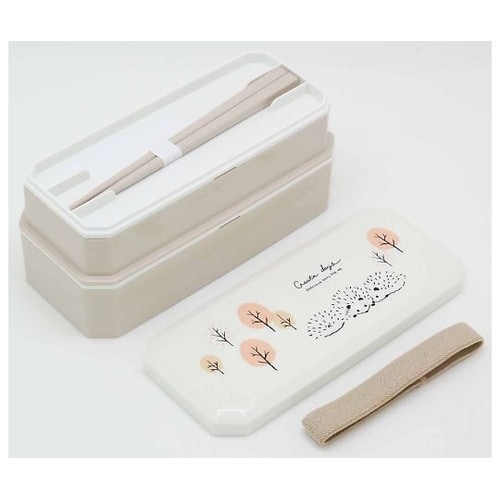 お弁当箱 2段 600ml 松花堂 he