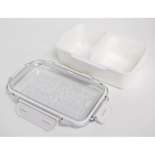 弁当箱 1段 650ml ホワイト エナ