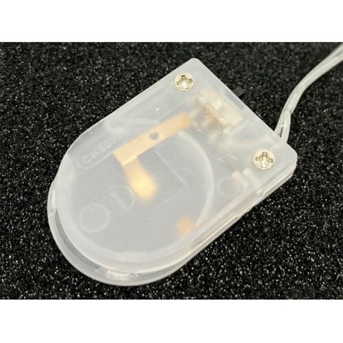 コイン電池ホルダ スイッチ&リード線タイ